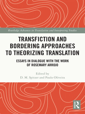 cover image of Transfiction and Bordering Approaches to Theorizing Translation